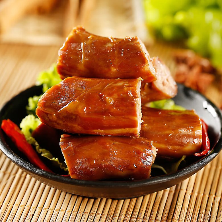 鸭脖 卤味零食 500g 整箱